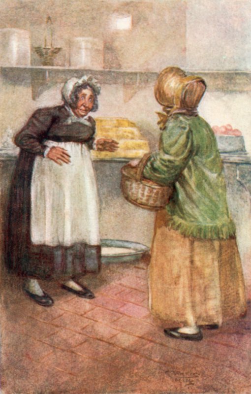 Illustration til Northanger Abbey af Jane Austen af Arthur Wallis Mills