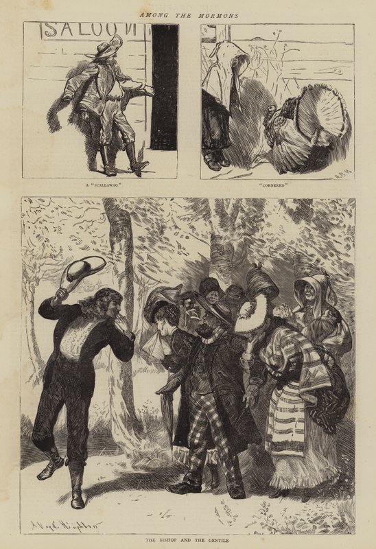 Blandt mormonerne af Arthur Boyd Houghton