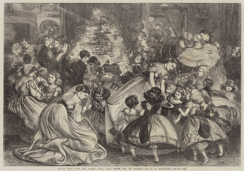 Onkel John med det unge folk, alle præmier og ingen blanke! af Arthur Boyd Houghton