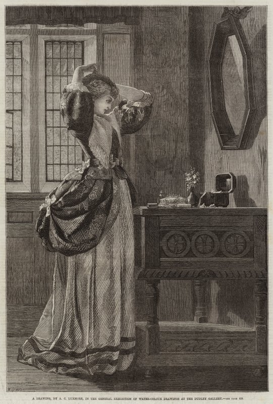 En tegning af Arthur C. H. Luxmoore