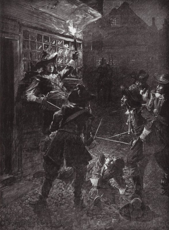 Angrebet på Sir John Coventry af Arthur David (after) McCormick