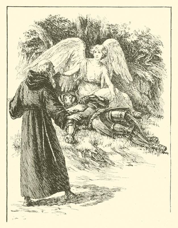 Sir Guyon, ridderlighedens mester (gravering) af Arthur George Walker
