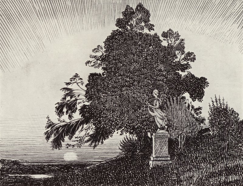Var det en vision eller en vågen drøm? (litho) af Arthur George Watts