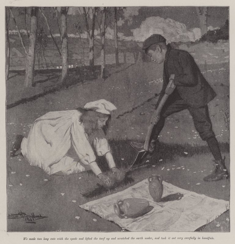 Salget af antikviteter, af E Nesbit af Arthur Herbert Buckland