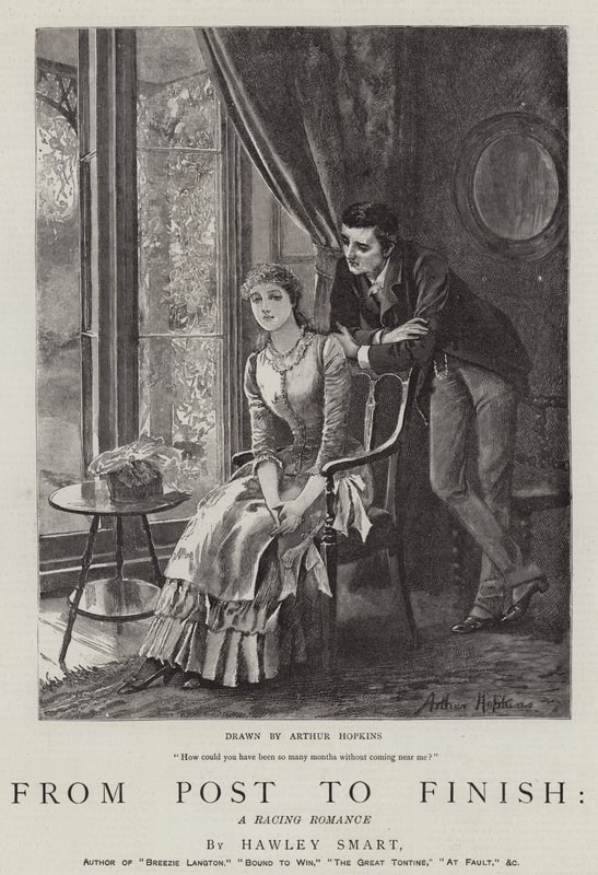 Fra post til slut, en racerromance af Arthur Hopkins