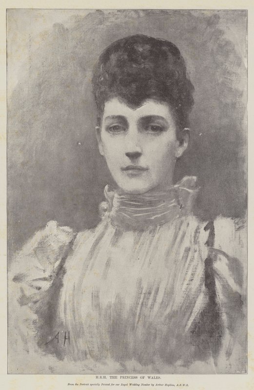 HKH Prinsessen af Wales af Arthur Hopkins