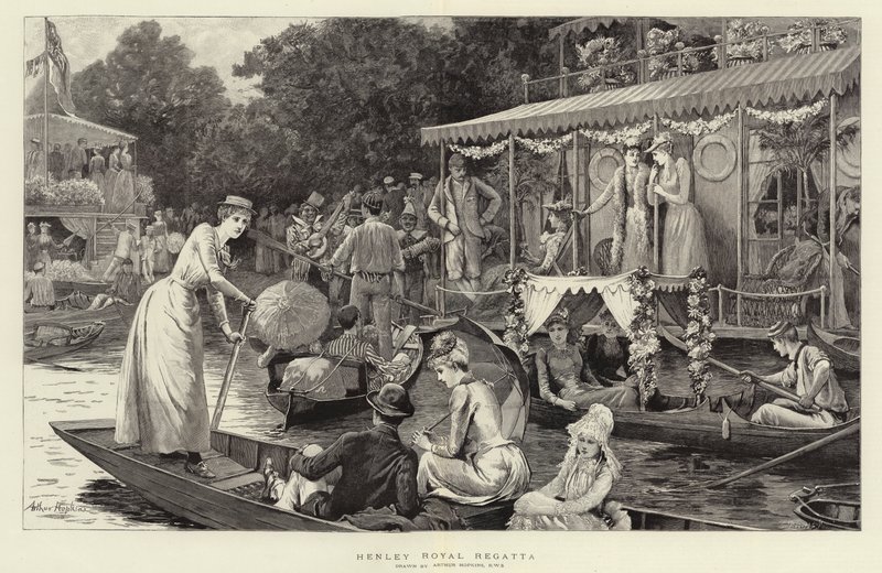 Henley Royal Regatta af Arthur Hopkins