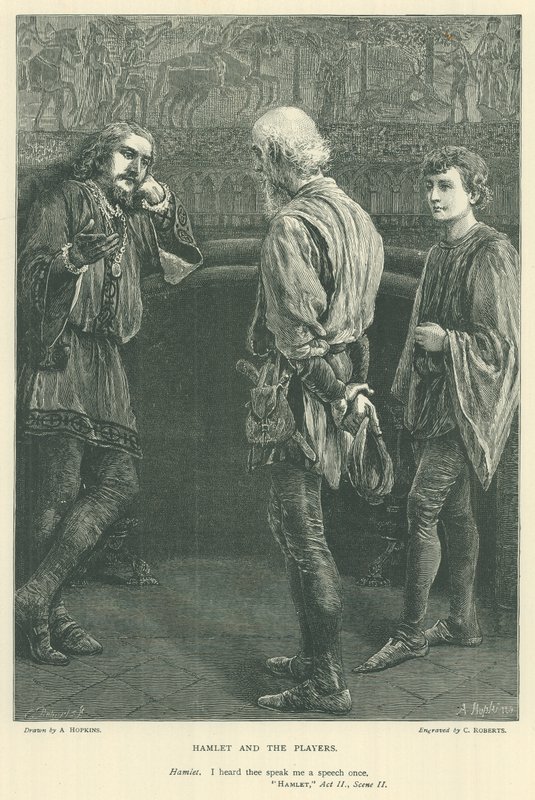 Illustration til Hamlet af Arthur Hopkins