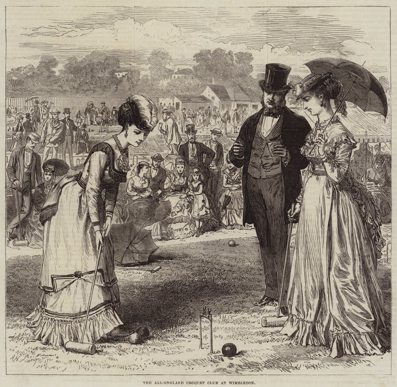 All-England Croquet Club i Wimbledon af Arthur Hopkins