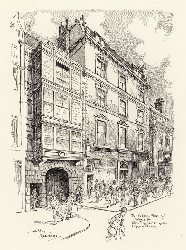 The Holborn Front of Gray