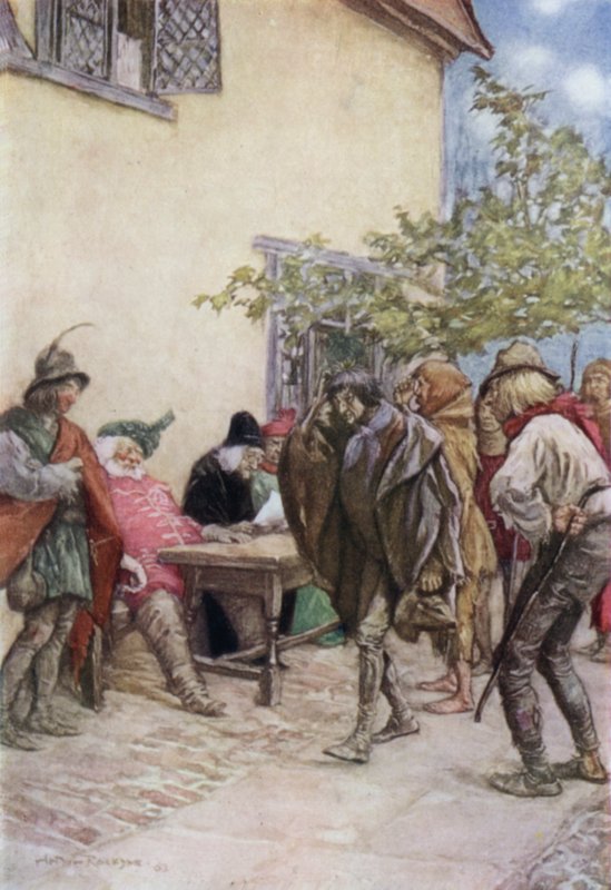 Kong Henrik IV del 2 af Arthur Rackham