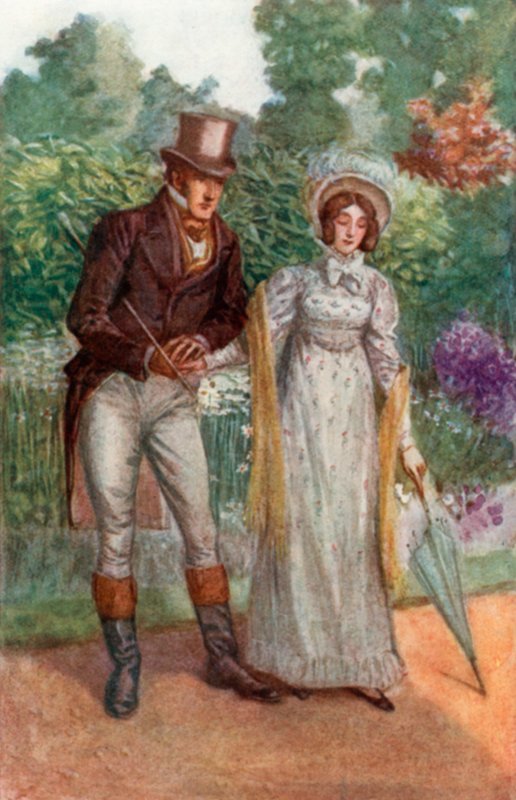 Illustration til Emma af Jane Austen af Arthur Wallis Mills