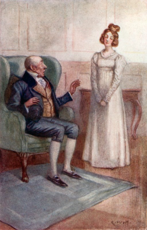 Illustration til Emma af Jane Austen af Arthur Wallis Mills