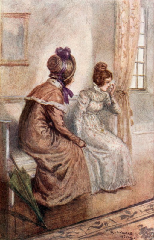 Illustration til Emma af Jane Austen af Arthur Wallis Mills