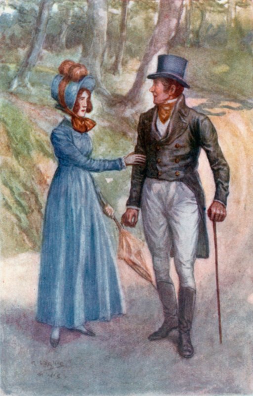 Illustration til Emma af Jane Austen af Arthur Wallis Mills