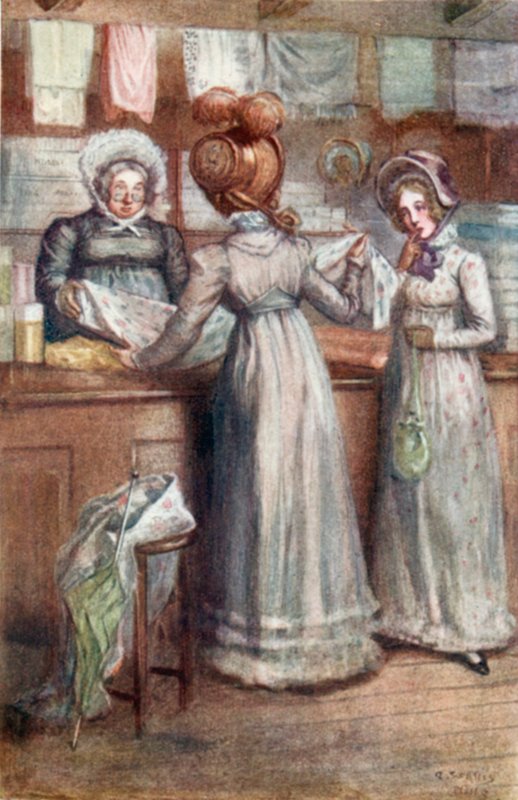 Illustration til Emma af Jane Austen af Arthur Wallis Mills