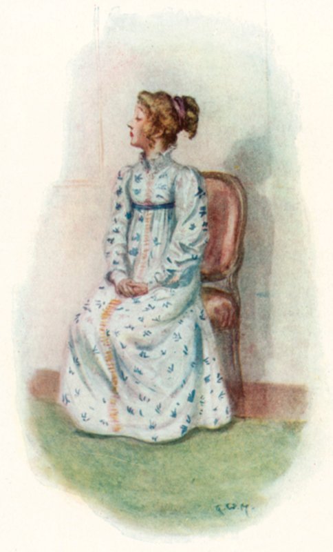 Illustration til Northanger Abbey af Jane Austen af Arthur Wallis Mills