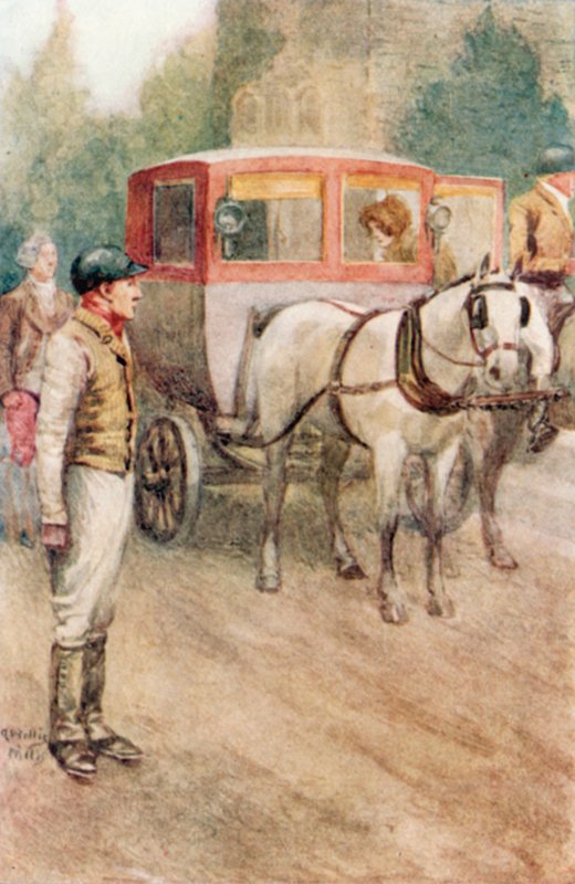 Illustration til Northanger Abbey af Jane Austen af Arthur Wallis Mills