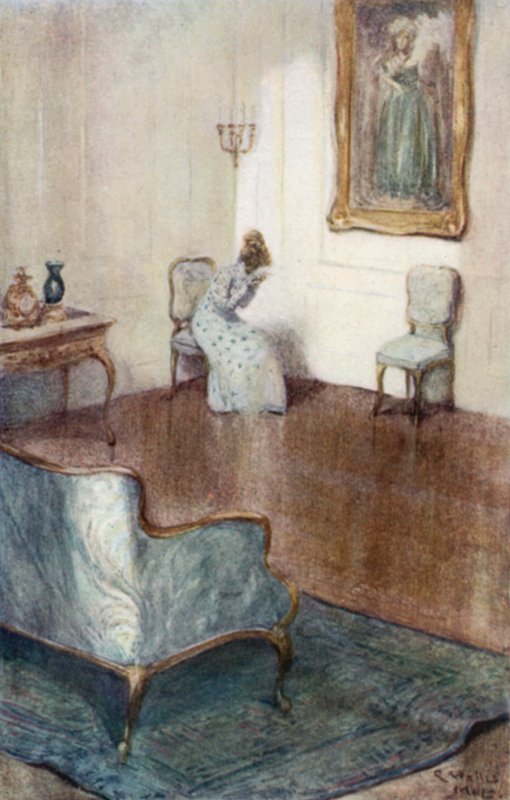 Illustration til Northanger Abbey af Jane Austen af Arthur Wallis Mills