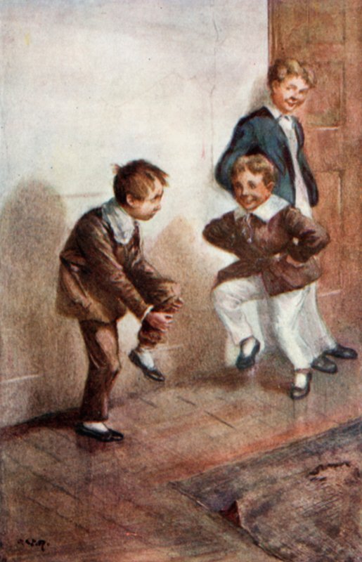 Illustration til Northanger Abbey af Jane Austen af Arthur Wallis Mills