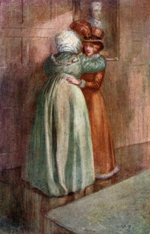 Illustration til Northanger Abbey af Jane Austen af Arthur Wallis Mills
