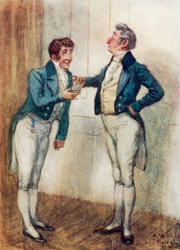 Illustration for Persuasion af Jane Austen af Arthur Wallis Mills
