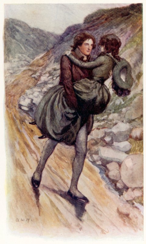 Illustration til Pride and Prejudice af Jane Austen af Arthur Wallis Mills