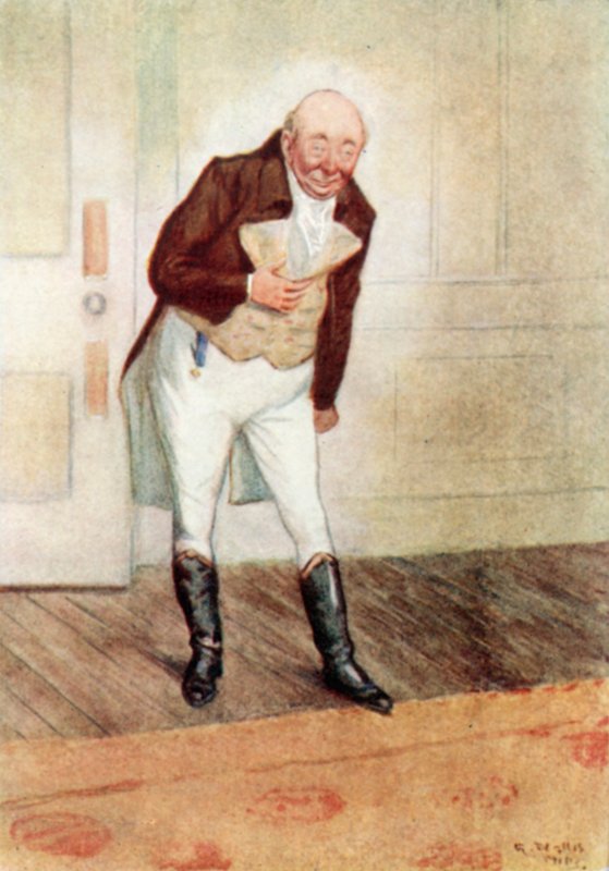 Illustration til Pride and Prejudice af Jane Austen af Arthur Wallis Mills