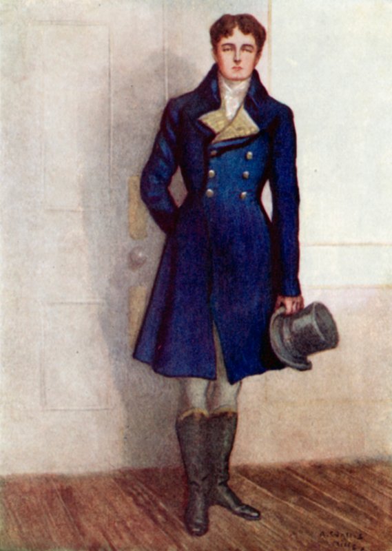 Illustration til Pride and Prejudice af Jane Austen af Arthur Wallis Mills