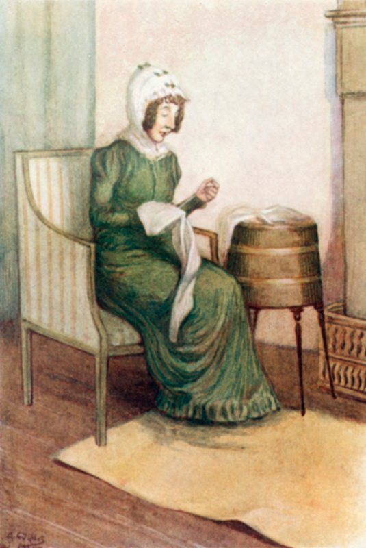 Illustration til Pride and Prejudice af Jane Austen af Arthur Wallis Mills