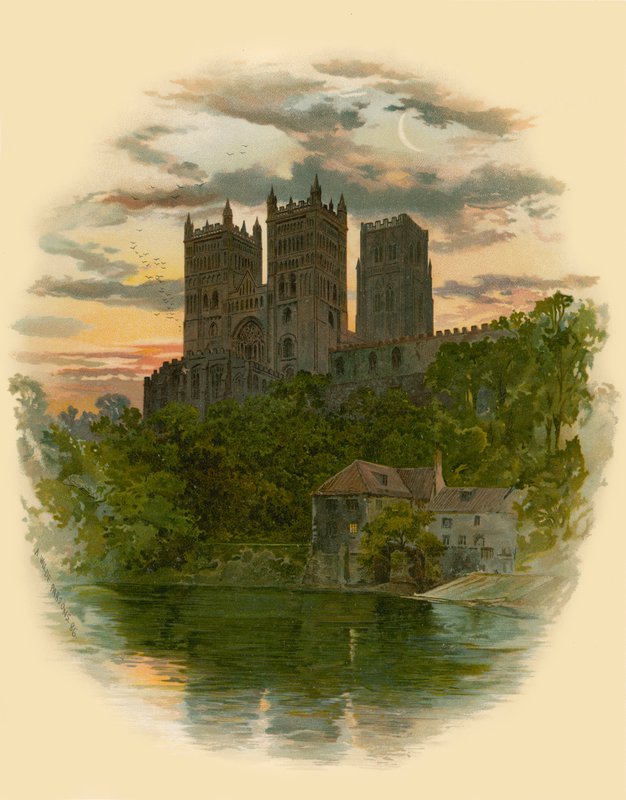 Durham Cathedral, West Front af Arthur Wilde Parsons