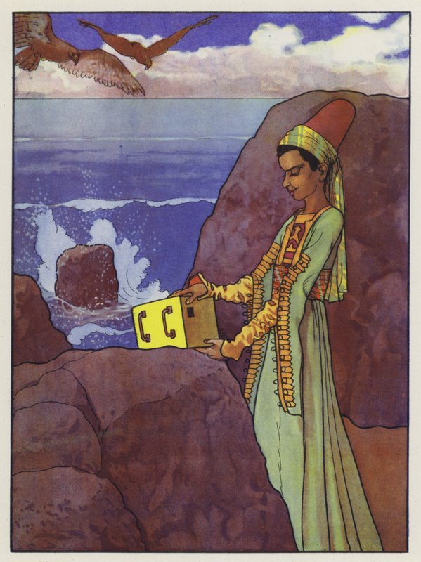 Illustration til Gullivers Travels af Jonathan Swift af Artus Scheiner
