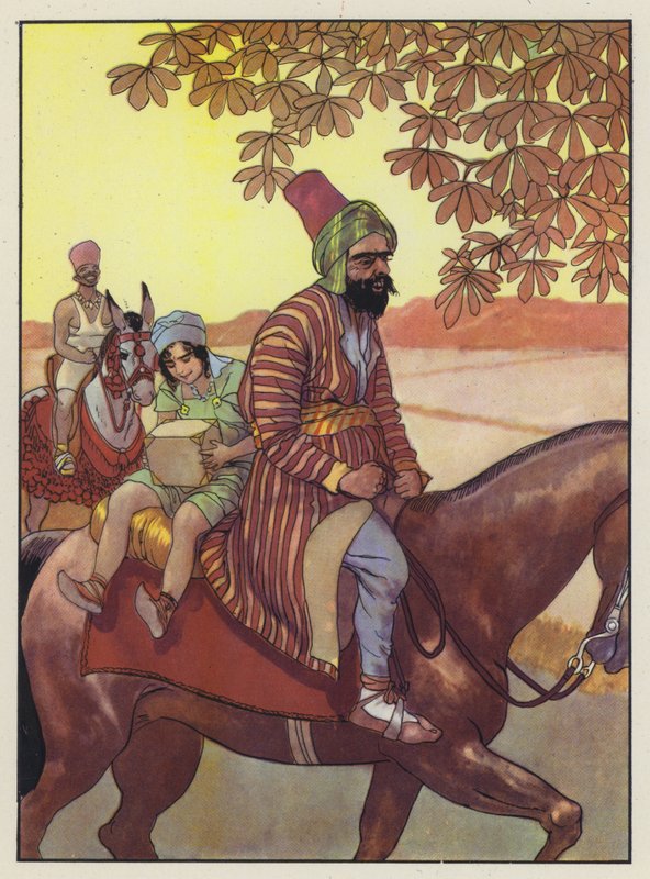 Illustration til Gullivers Travels af Jonathan Swift af Artus Scheiner