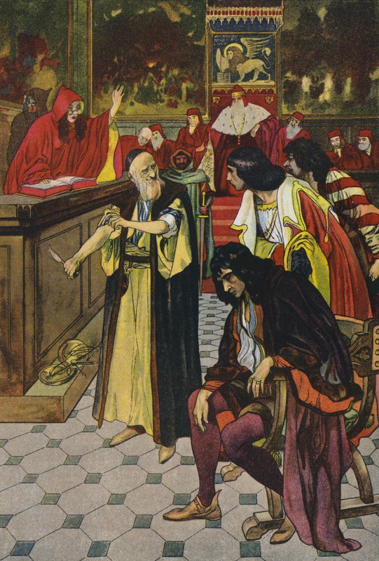 William Shakespeare, Købmanden i Venedig af Artus Scheiner