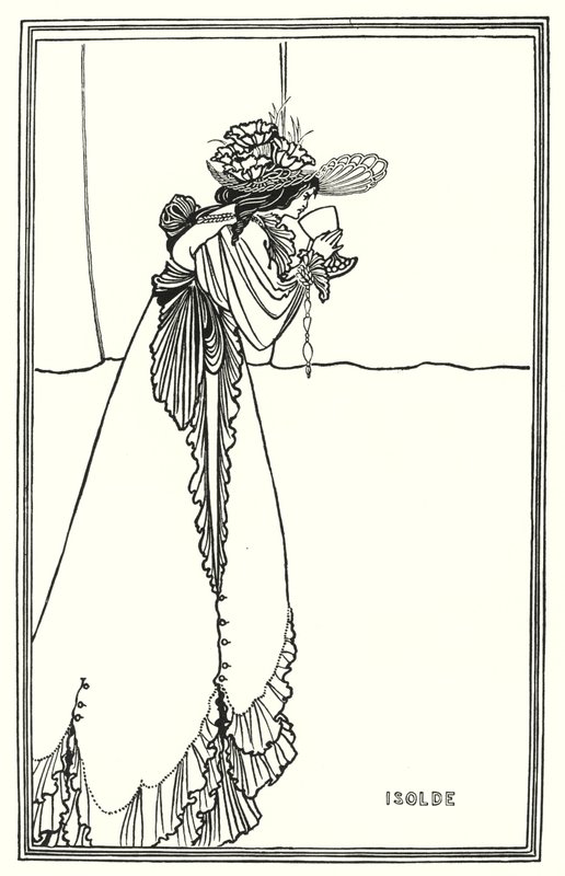 Isolde af Aubrey Beardsley