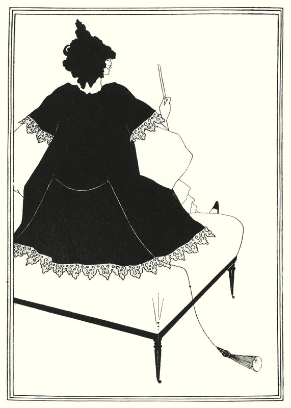 Salome på Settle af Aubrey Beardsley