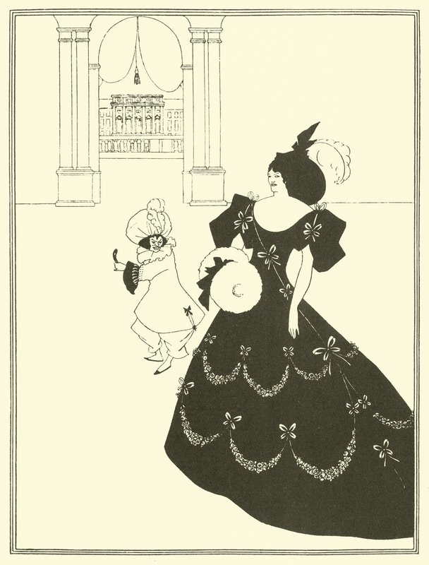 Komedie Ballet af Marionetter af Aubrey Beardsley