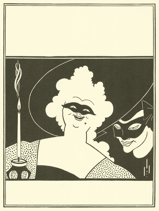 Omslagsdesign, Den Gule Bog af Aubrey Beardsley