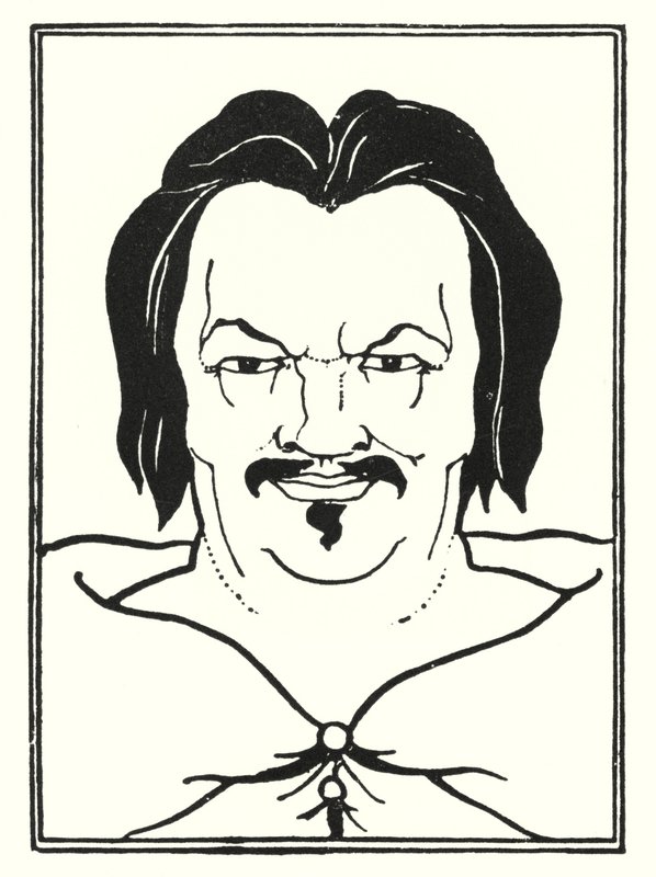 Coverdesign, side af Aubrey Beardsley