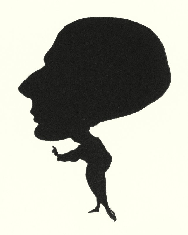 Silhuet af Aubrey Beardsley af Aubrey Beardsley