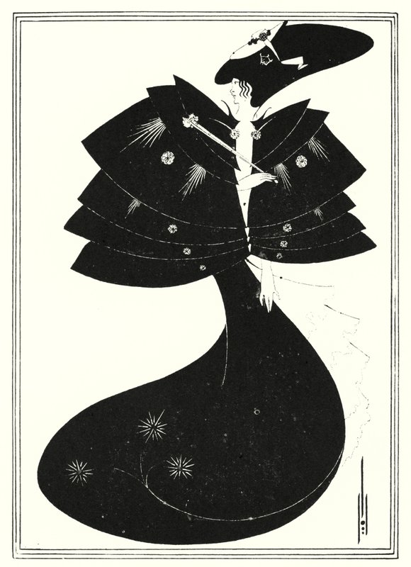 Den Sorte Kap af Aubrey Beardsley