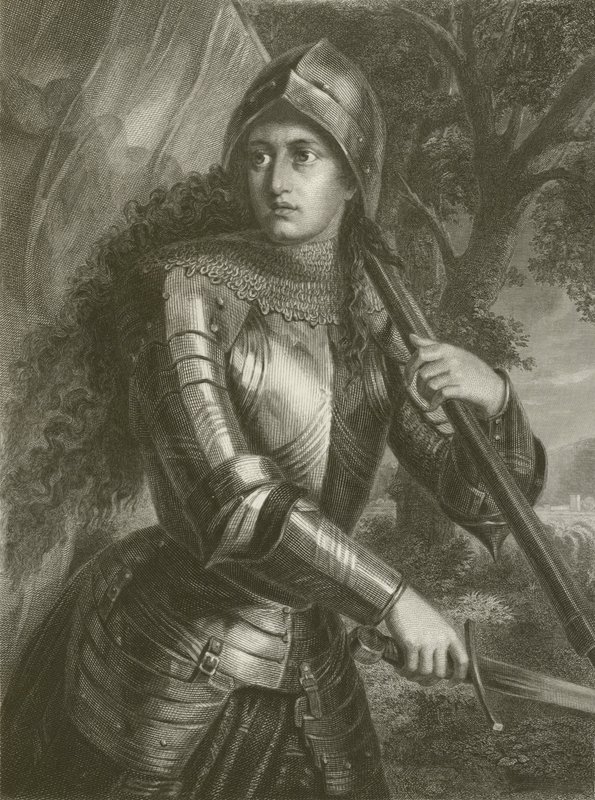 Johanna (gravering) af August Friedrich Pecht