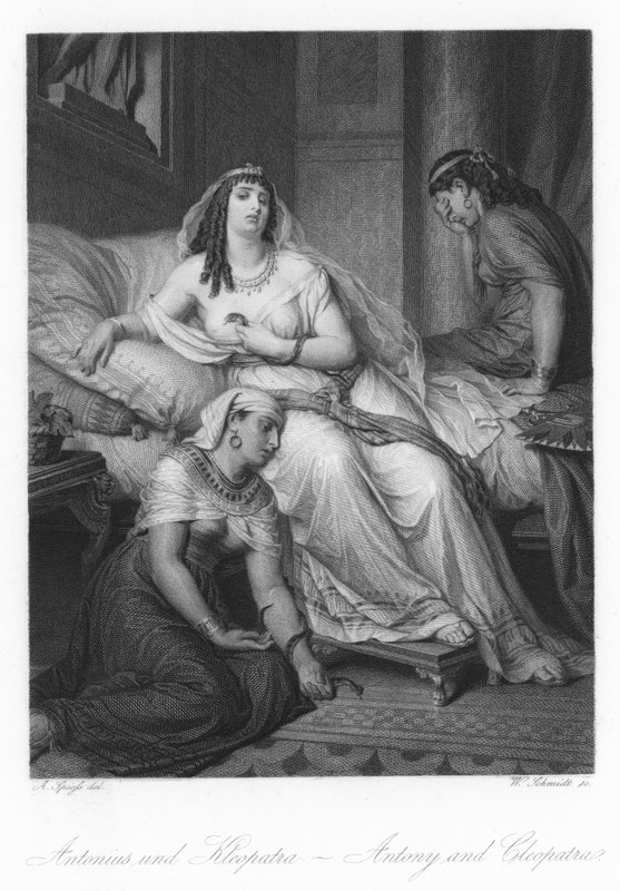 Scene fra Antony og Cleopatra af August Spiess