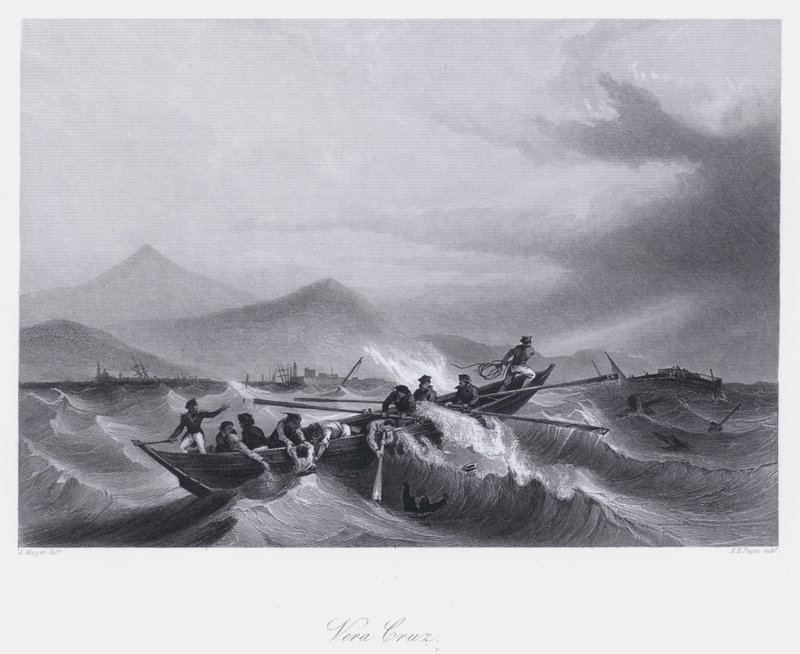 Vera Cruz (gravering) af Auguste Etienne Francois Mayer