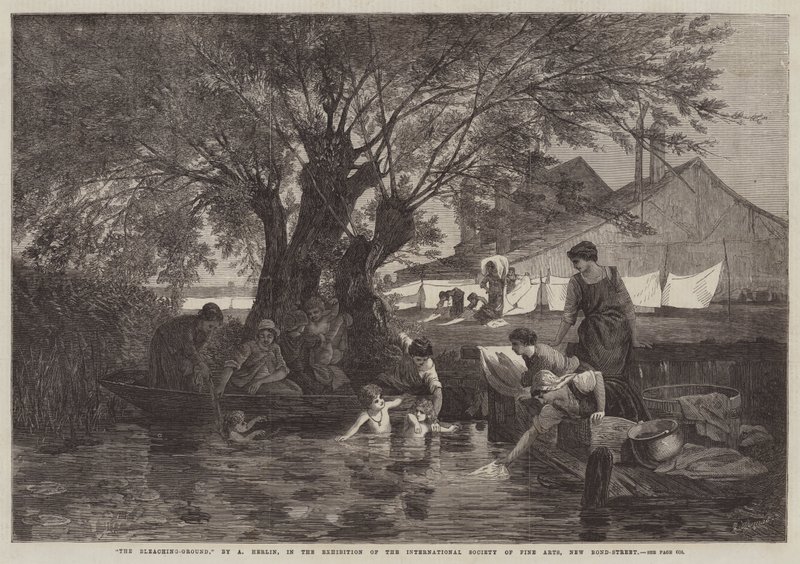 Blegegrunden af Auguste Joseph Herlin