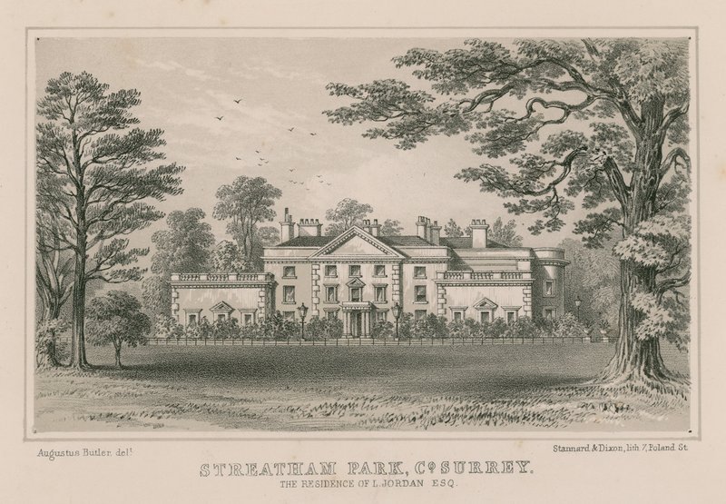 Streatham Park, L Jordans residens af Augustus Butler