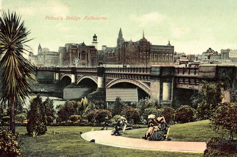 Princes Bridge, Melbourne af Australian Photographer