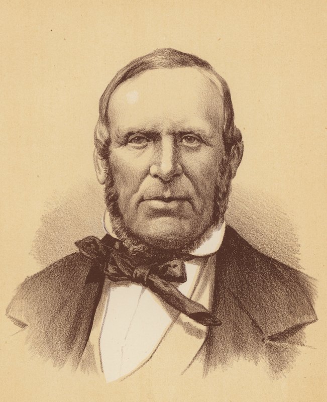 Andrew Kerr, Esquire (farvelitografi) af Australian School