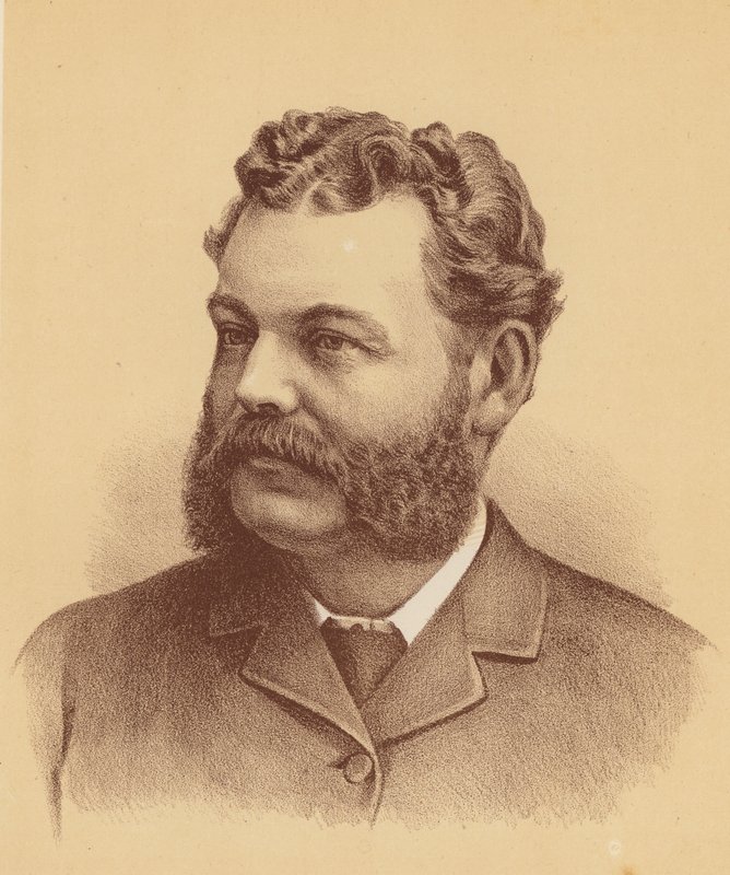 Anthony Hordern, Esquire (farvelitografi) af Australian School