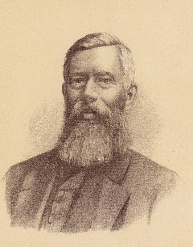 Christopher Newton, Esquire (farvelitografi) af Australian School